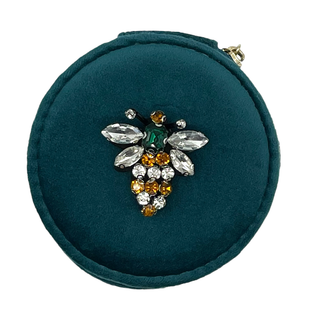 Jewelry Travel Pot & Queen Bee Brooch