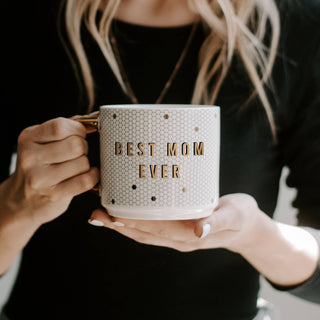 Best Mom Ever Gold Tile Coffee Mug - Gifts & Home Decor