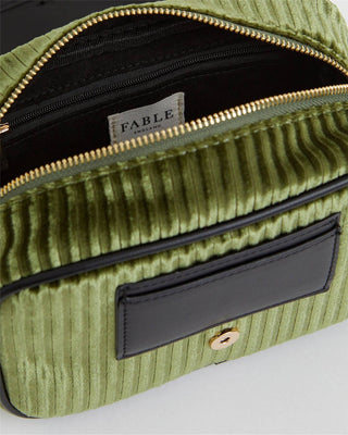 Jade Velvet Camera Bag