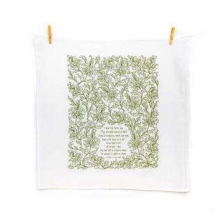 Jesus Paid it All Hymn Tea Towel