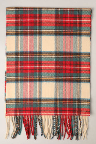 Tartan Plaid Muffler Scarf